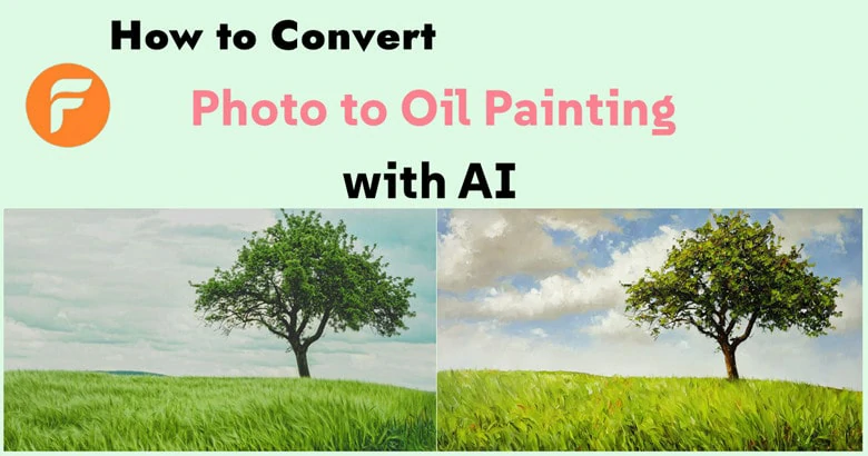 An Example of Photo to Oil Painting Conversion