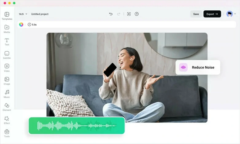 AI-powered Editing Features to Enhance Your Voice Recording in FlexClip