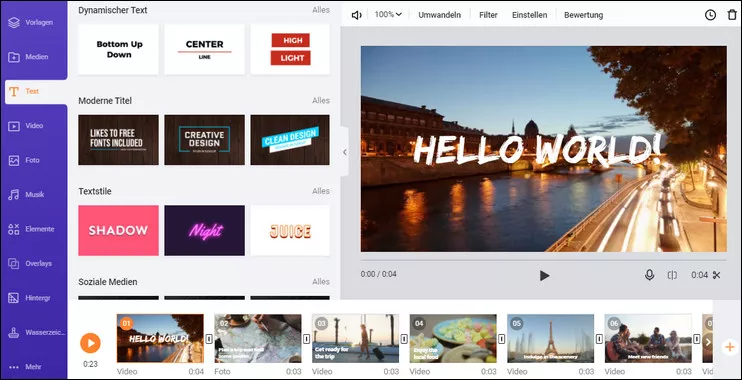 Free Online Video Editor No Watermark - FlexClip