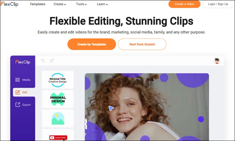 Safe Online Video to Link Generators You Can't Miss - FlexClip
