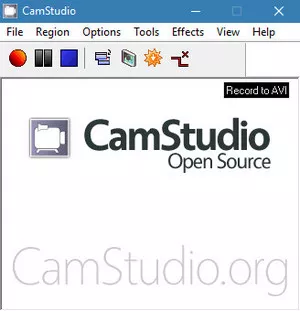 Best Open Source Screen Recorders - CamStudio
