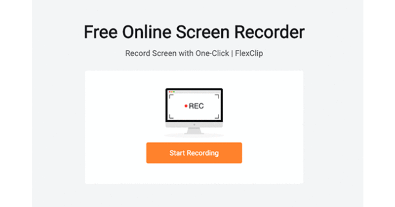 Best Online Screen Recorder - FlexClip