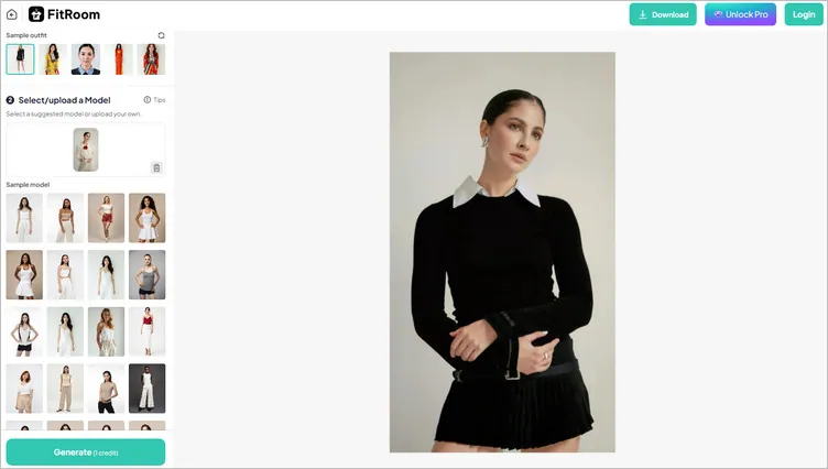 Change Photo Outfit with FitRoom