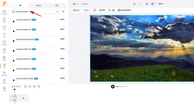 Adjust Photo Duration - FlexClip