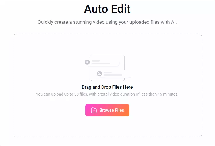 Auto Edit Your Photos to Make a Slideshow with Music - Upload