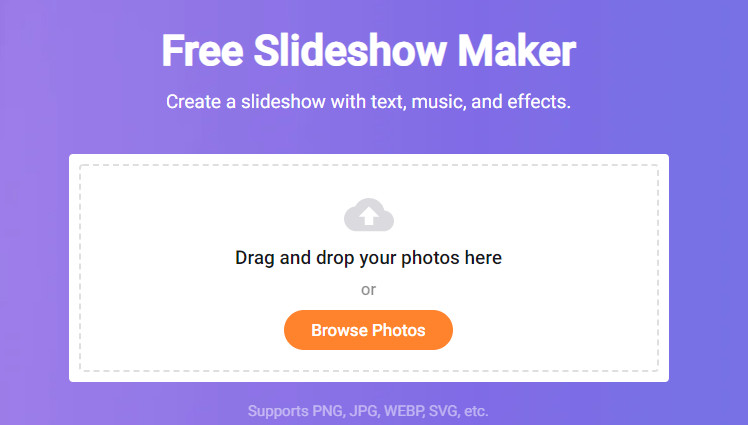 FlexClip Photo Slideshow Maker with Music