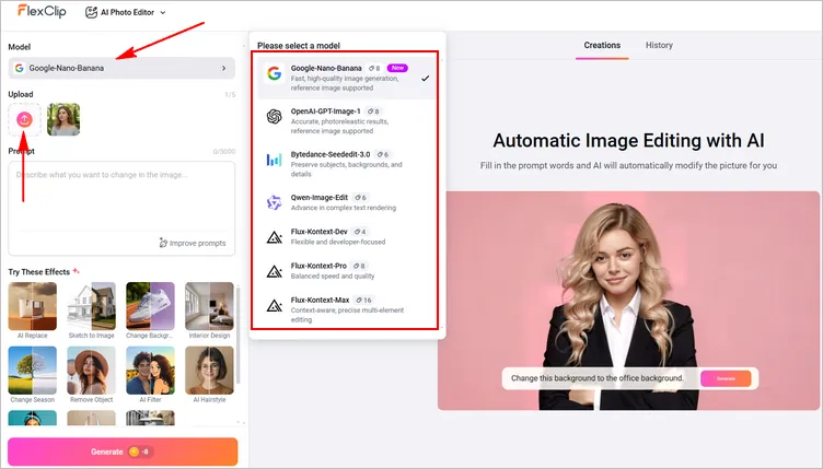Convert Photo to Color Sketch by Prompt: Upload