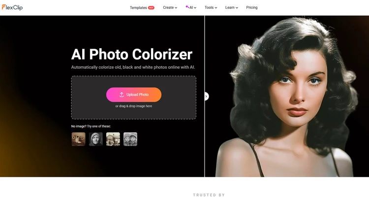 Remove Color Cast in FlexClip
