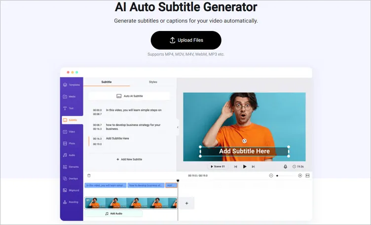 Auto Subtitle Generator for Your Podcast Trailer