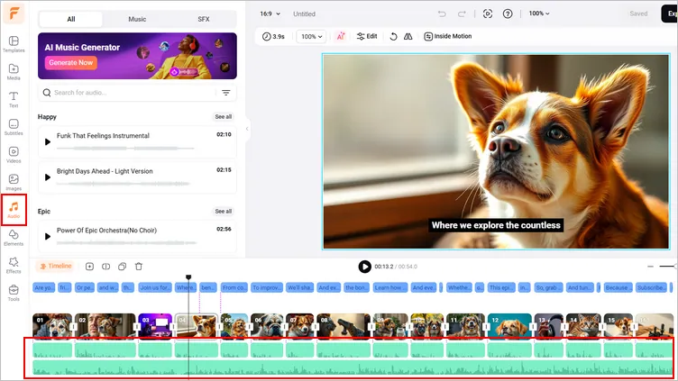 Add Audio Elements to the Podcast Trailer