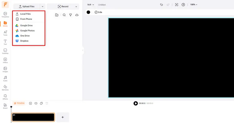 Upload Your Photo - FlexClip