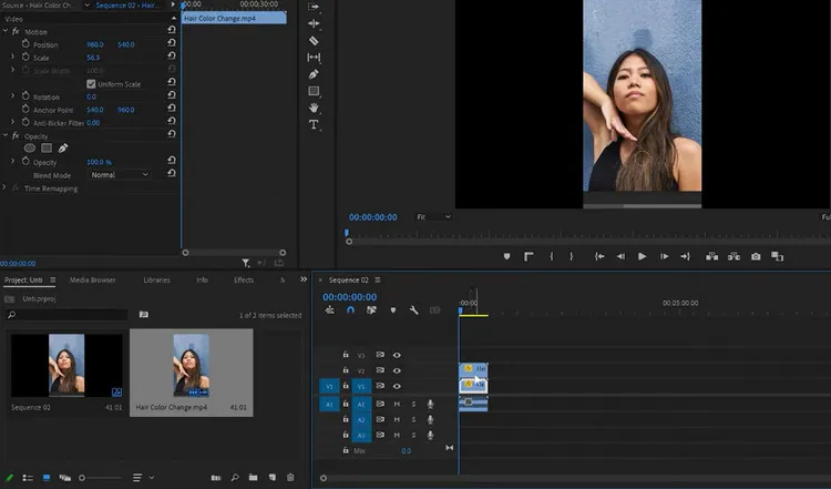 How To Blur Sides Of Vertical Video With Blurry Background In Premiere Pro
