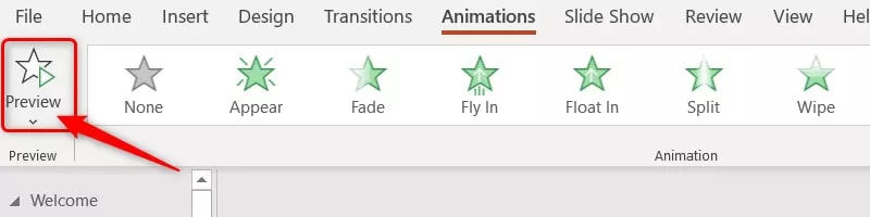 Preview Your PowerPoint Animations