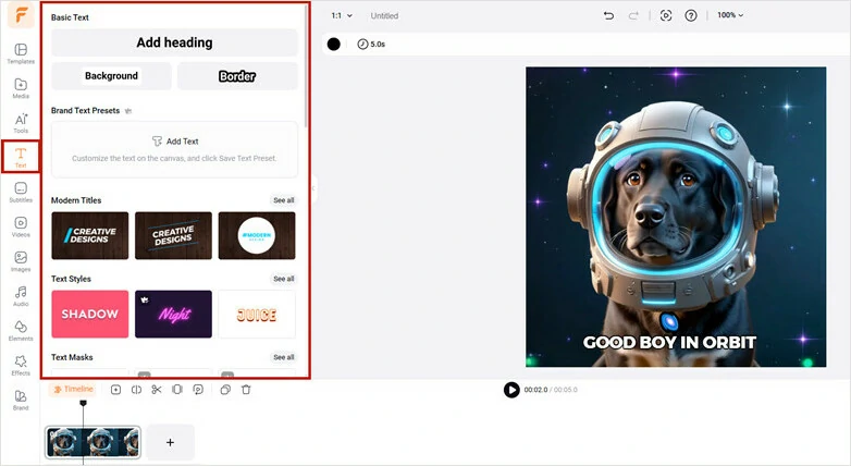 Preview the Generation and Load to Editor Page to Customize