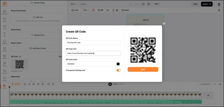 Create Your Wedding QR Code