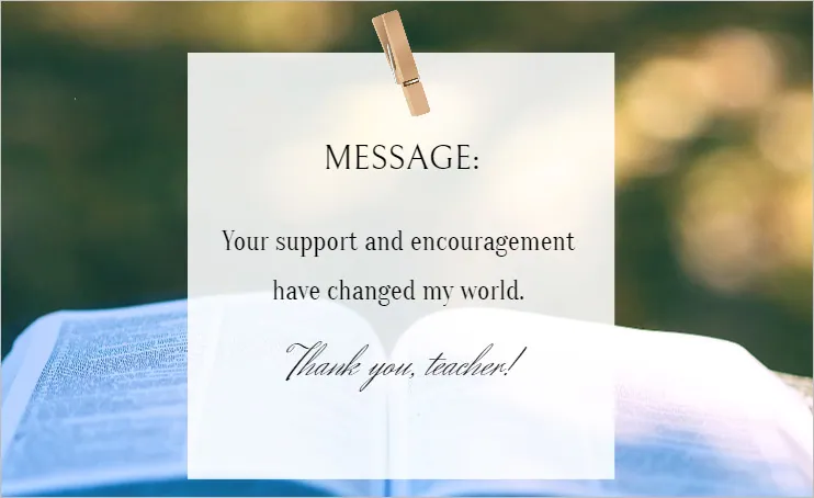 Teacher Appreciation Messages to Thank Your Educators 