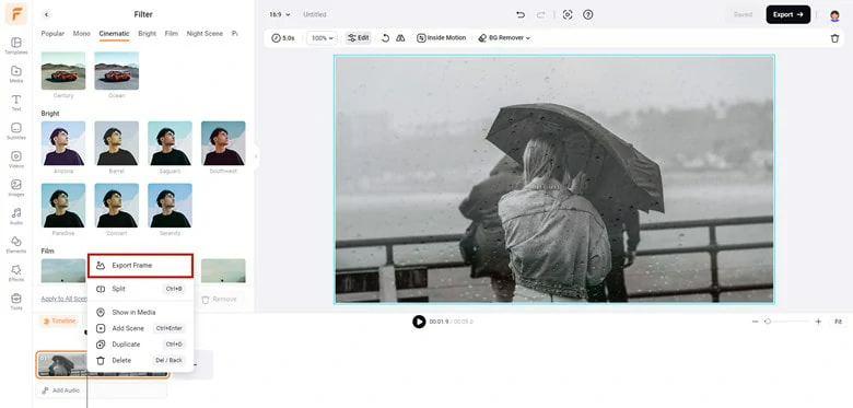 Make Additional Editing to Perfect Your Rainy Photo