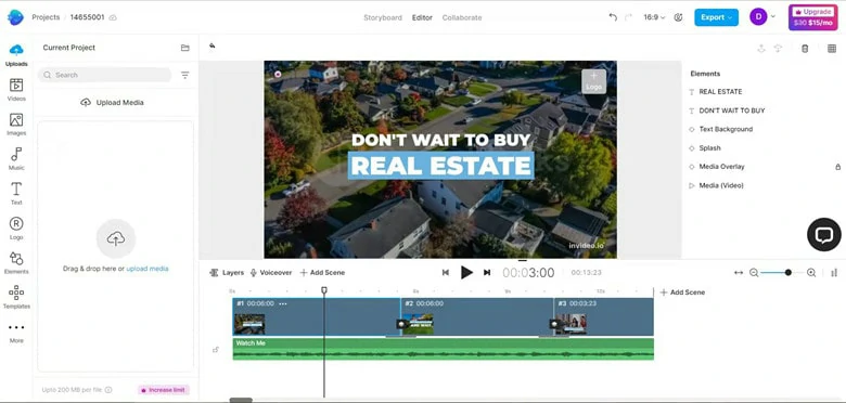 Real Estate Video Maker - Invideo