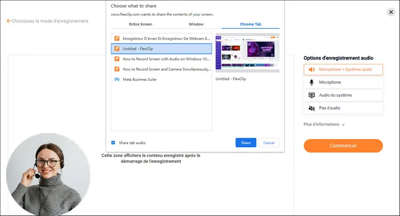 Record Screen and Webcam Simultaneously - Step 4