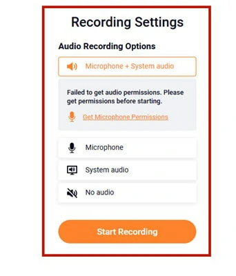 Start the Zoom Recording Process in FlexClip