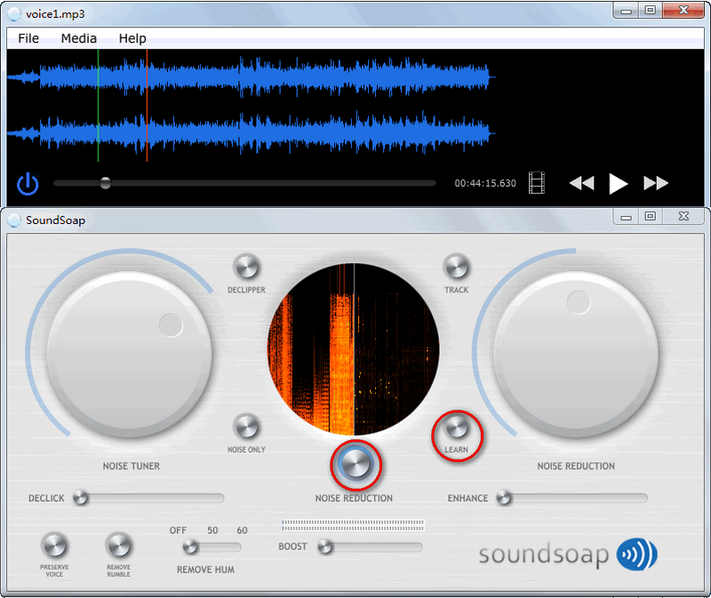 How to remove video noise with Soundsoup 5?