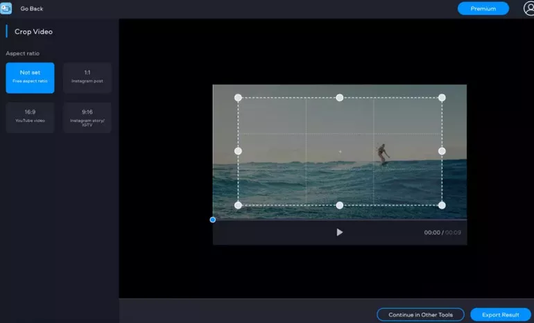 Remove Black Bars from Video with Movavi - Crop
