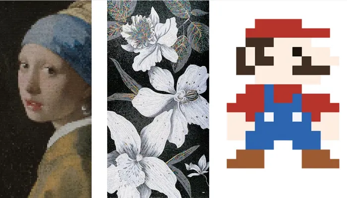 モザイクパターン・装飾モザイク