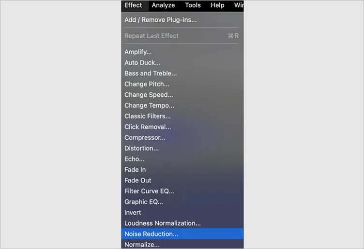 Remove Background Noise from Audio Recording with Audacity - Noise Reduction