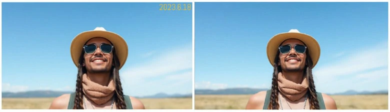 Remove Watermark and Timestamp from Your Picture