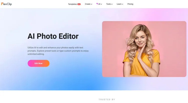 AI Photo Editor - FlexClip