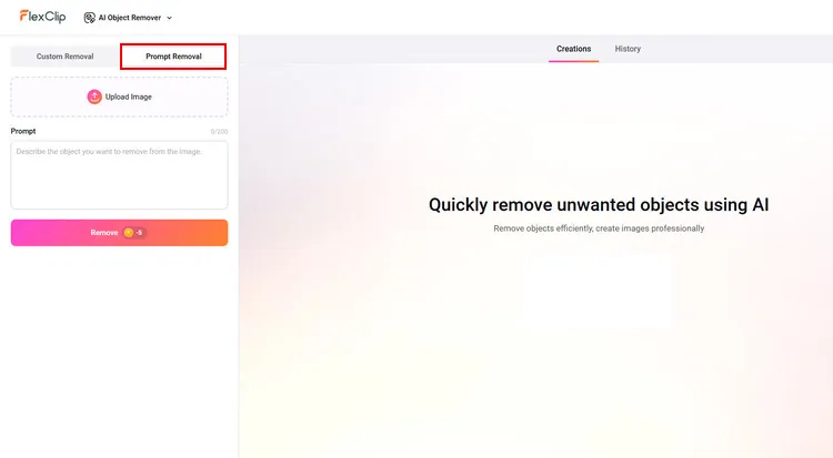 Prepare the Photo You Want to Remove Person - FlexClip