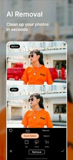Remove Watermarks from Photos on Mobile Using PhotoDirector