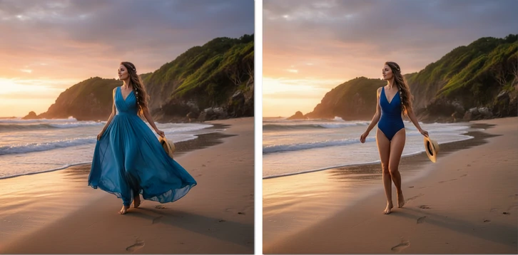 FlexClip Change Clothes