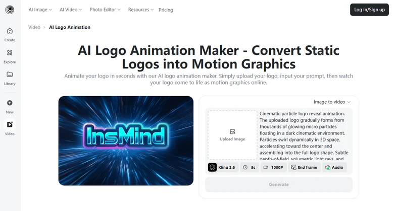 InsMind Interface Overview