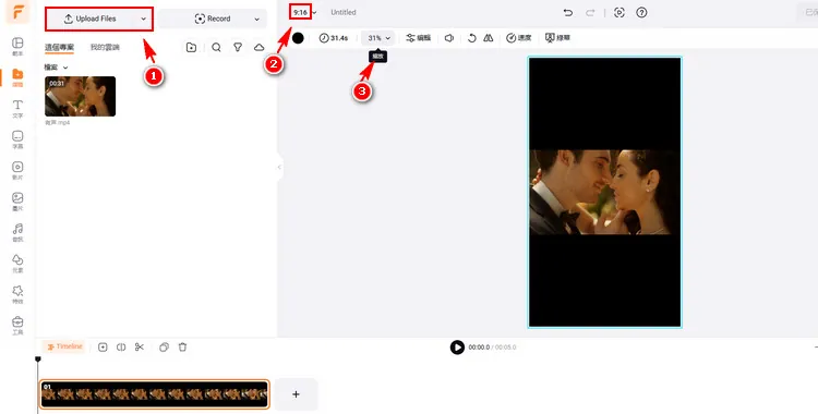 Choose Video Ratio - FlexClip