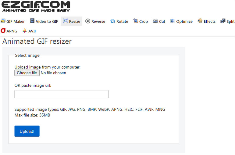 GIF Resizer - 5 principais ferramentas para redimensionar GIF animado  grátis / online