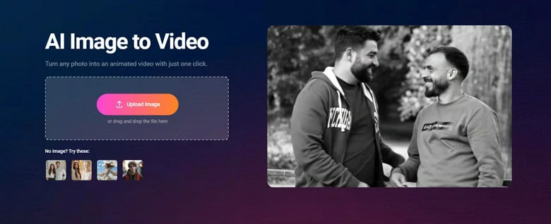 Make AI-generated Retirement Video with Image-to-video Tool