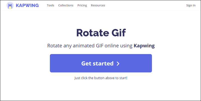 Rotate a GIF Animation – Online GIF Tools