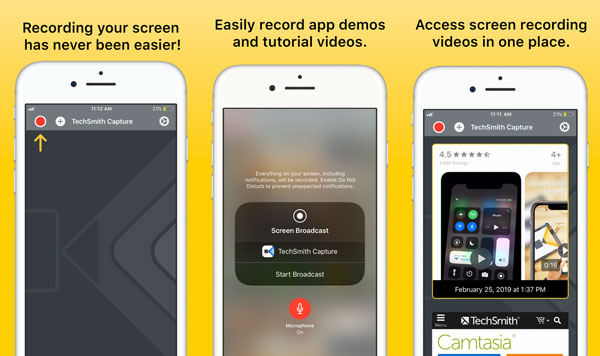 5 Best Screen Recorder for iPhone - TechSmith