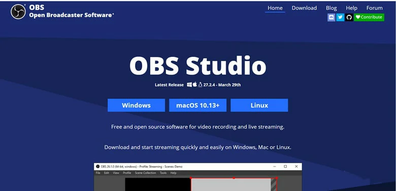 Screen Recorder No Ads - OBS Studio