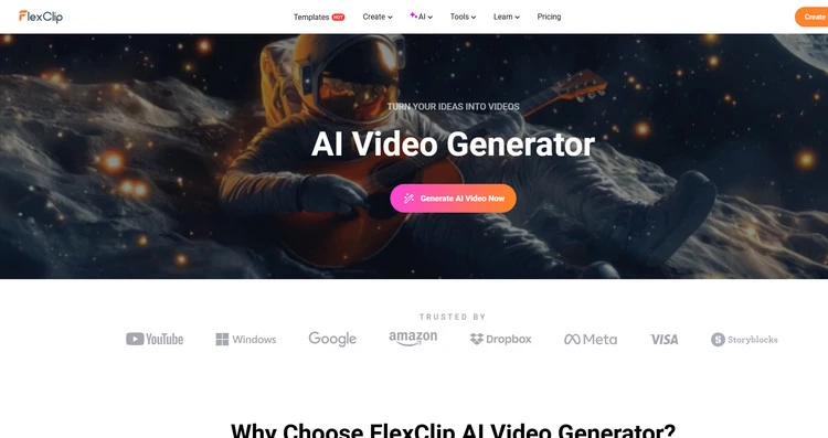 AI Video Generator - FlexClip