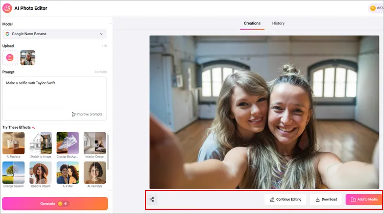 How to Make AI Selfie with Celebrity - Download