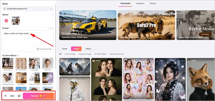 How to Make AI Selfie with Celebrity - Prompt and Settings