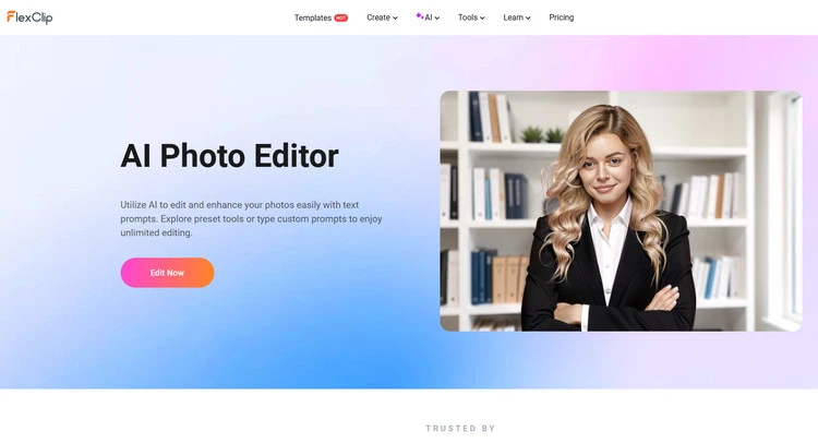 AI Photo Editor - FlexClip