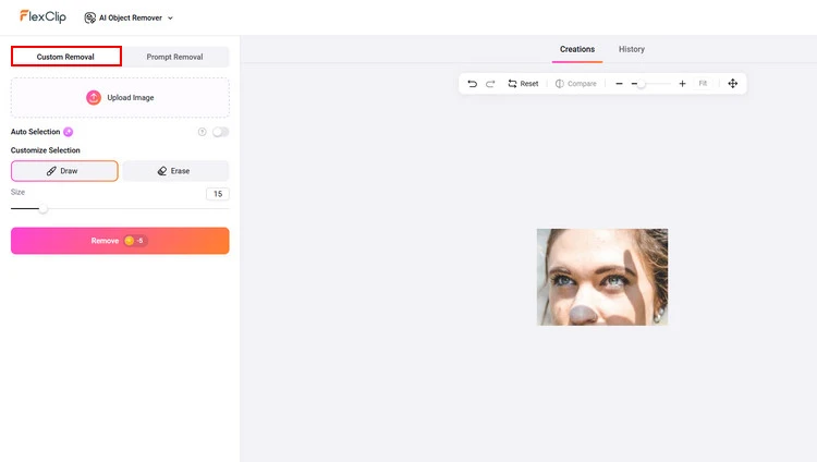 Upload Photo to AI Shadow Remover - FlexClip