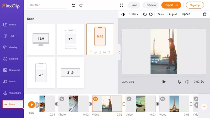 Share Facebook Video to Instagram - Change Aspect Ratio