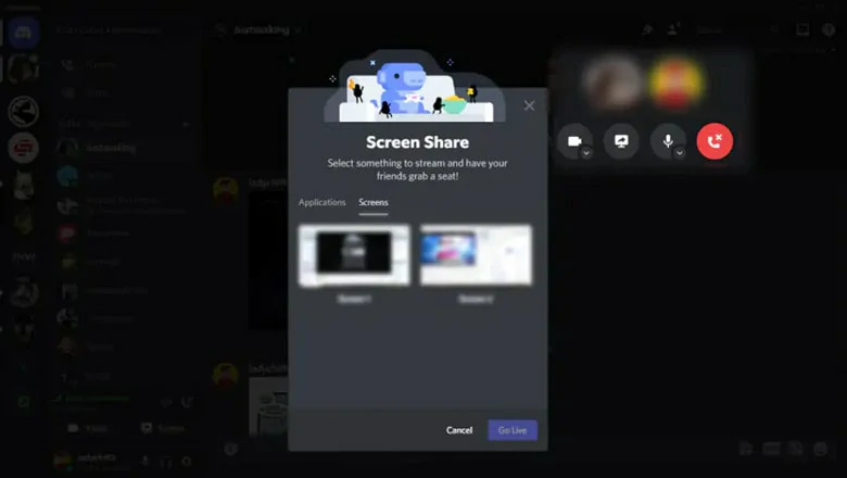 How to Share Screen on Discord Through a Direct Message on Computer