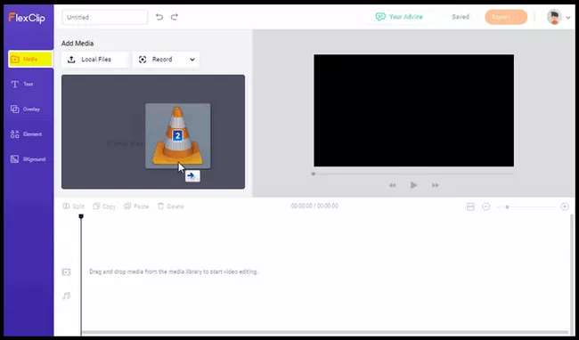 Upload your videos.