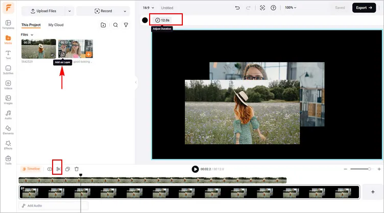 Add Your Video Assets as Separate Layers