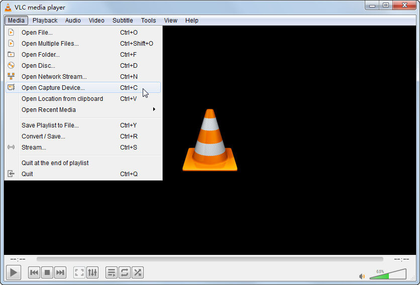 VLC Simple Screen Recorder.
